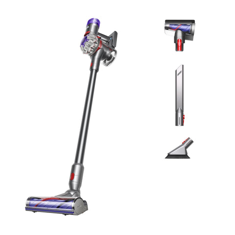 Dyson V8 Plus motorbar cleaner head deep cleans floors and removes tangled hair