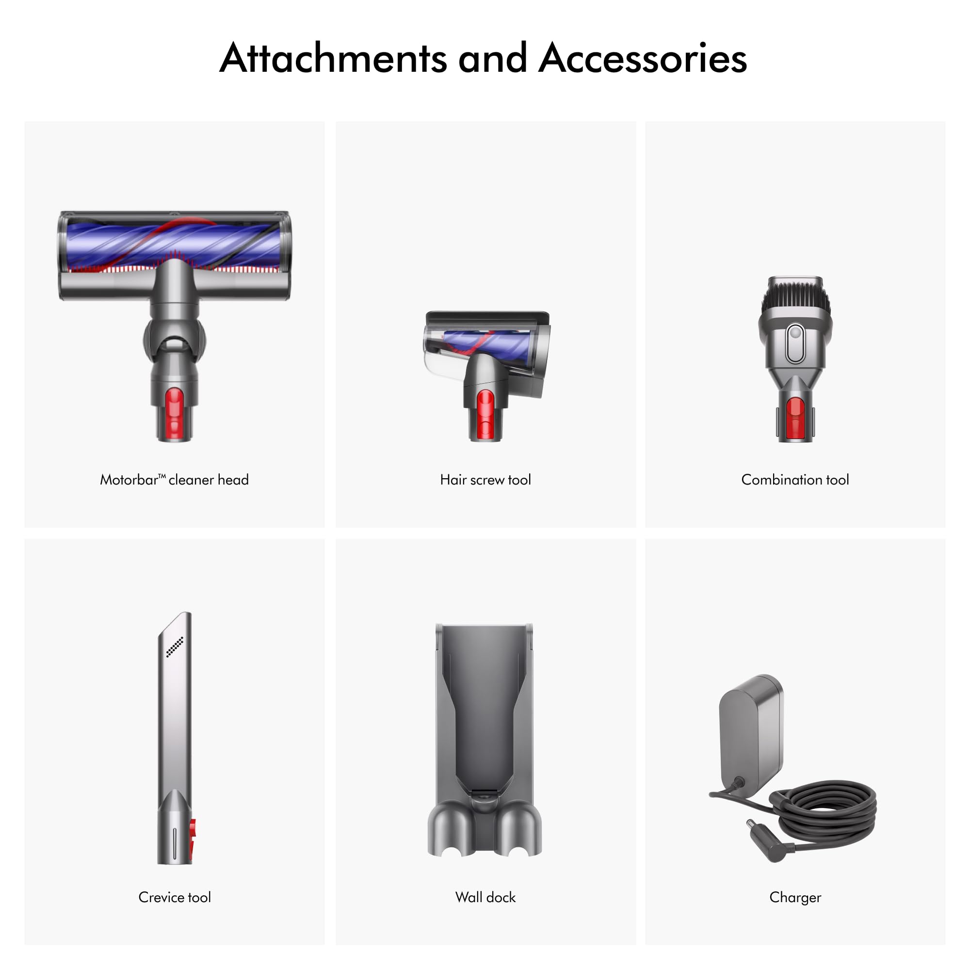 Dyson V9 Motorbar delivers up to 40 minutes of fade-free suction