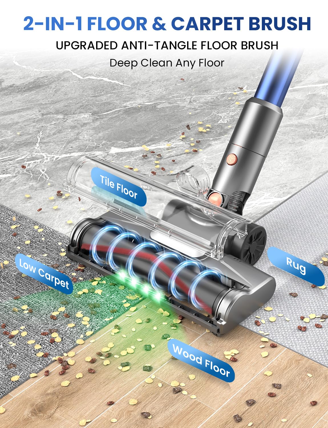 Dzaki HEPA filter captures tiny particles for cleaner air.