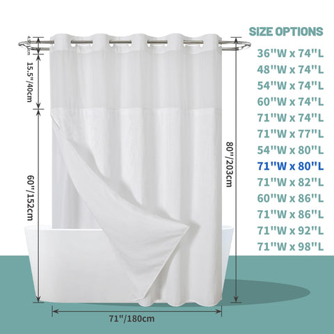 Liner compatibility and quick maintenance with Eachope system