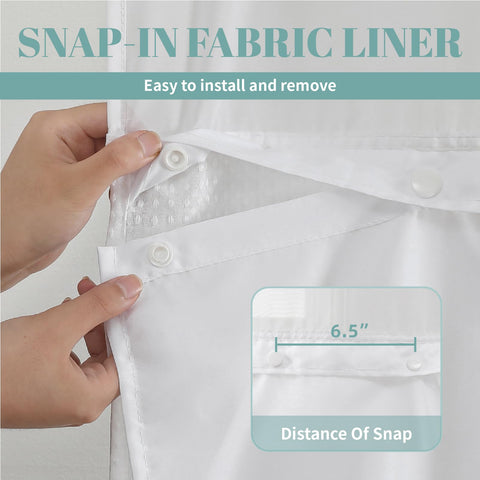 Hotel-quality mesh top on the Eachope curtain maintains privacy with light