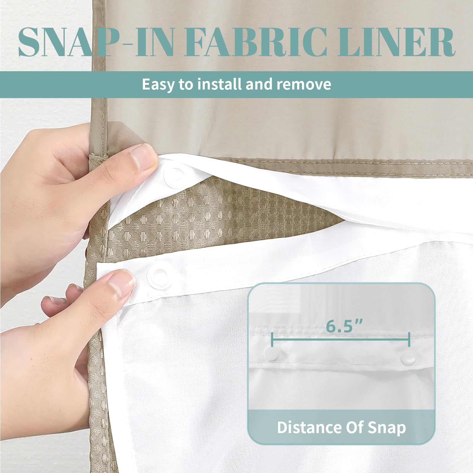 Eachope Khaki durable waterproof fabric suitable for daily use