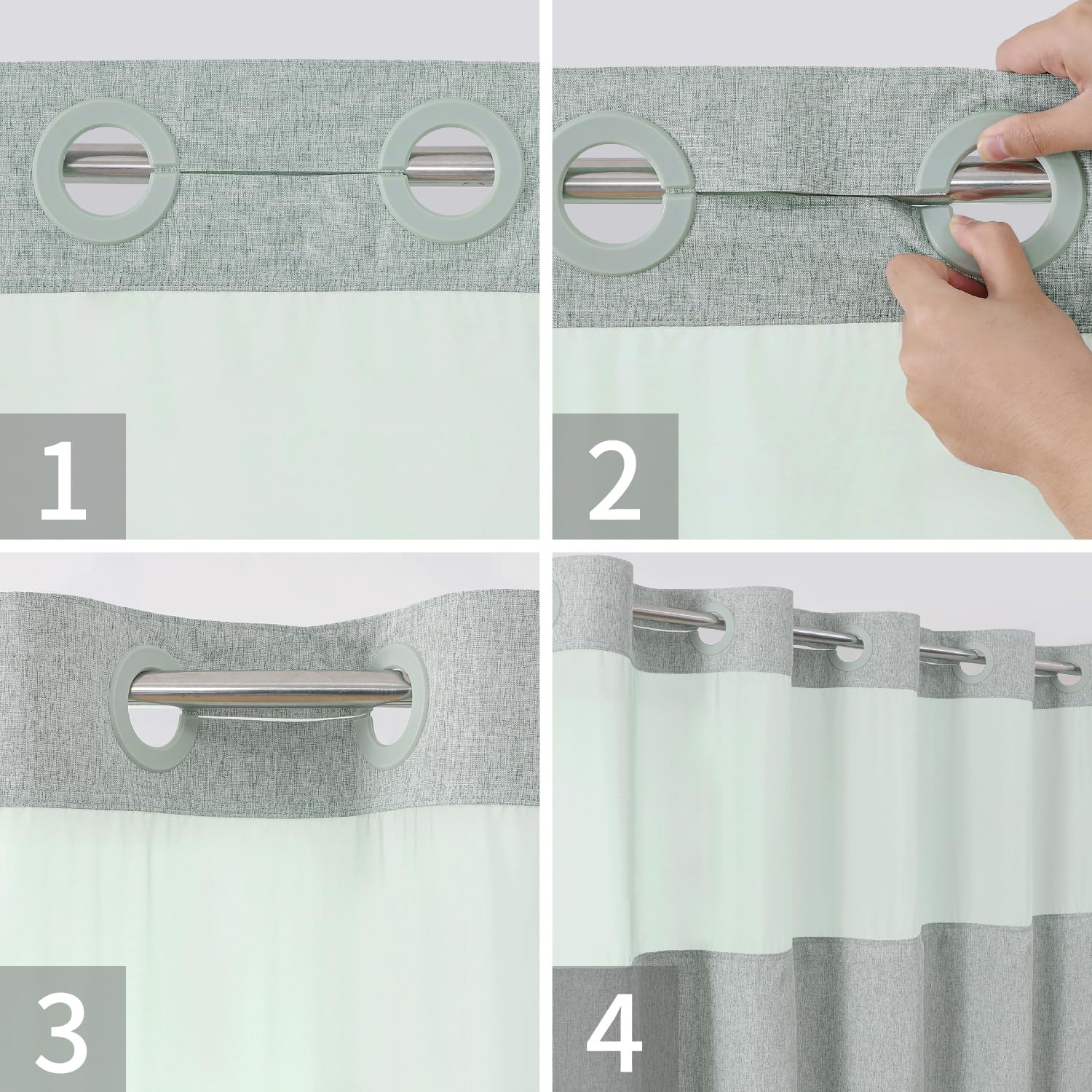 eachope waterproof and washable linen fabric stays durable with regular use.