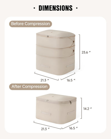 Eachy season-storage solution keeps your closet neatly organized.