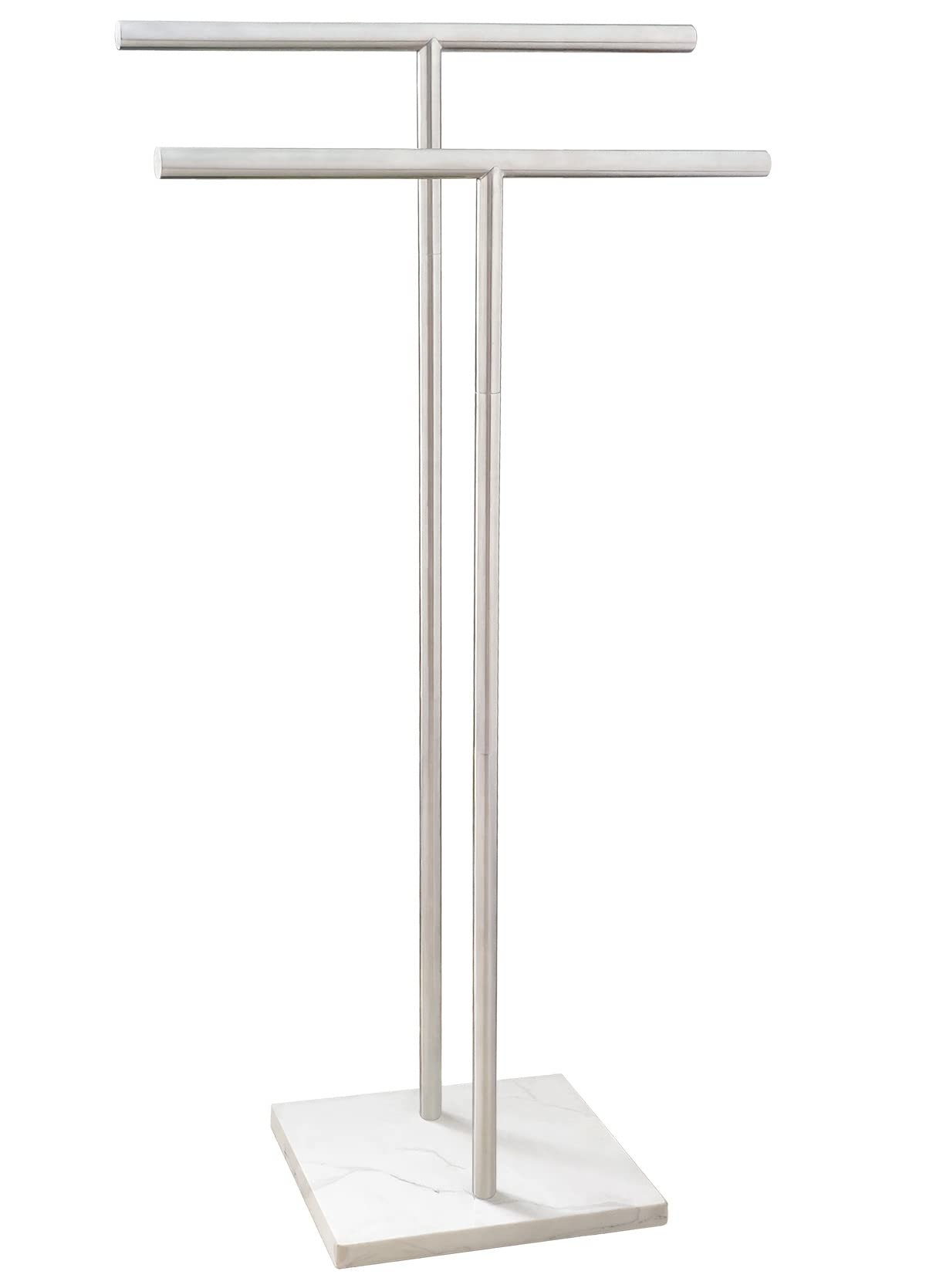 EADOT marble-base 40-inch towel rack with tall height for easy towel access.