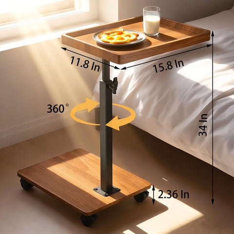 Eansstofars 360-degree rotation desktop for versatile seating positions