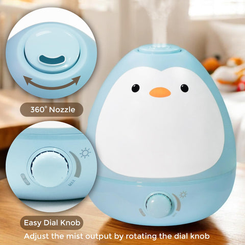 Earnest Living 3-in-1 humidifier auto shut-off feature adds safety during use