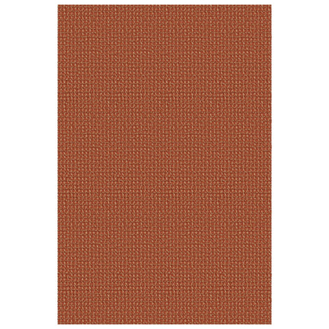 EARTHALL 2x3 rug adds rustic orange tan color to interiors.