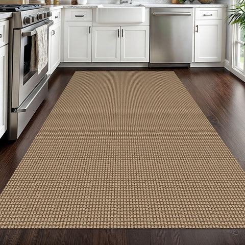 EARTHALL soft cotton-polyester blend offers plush underfoot comfort.