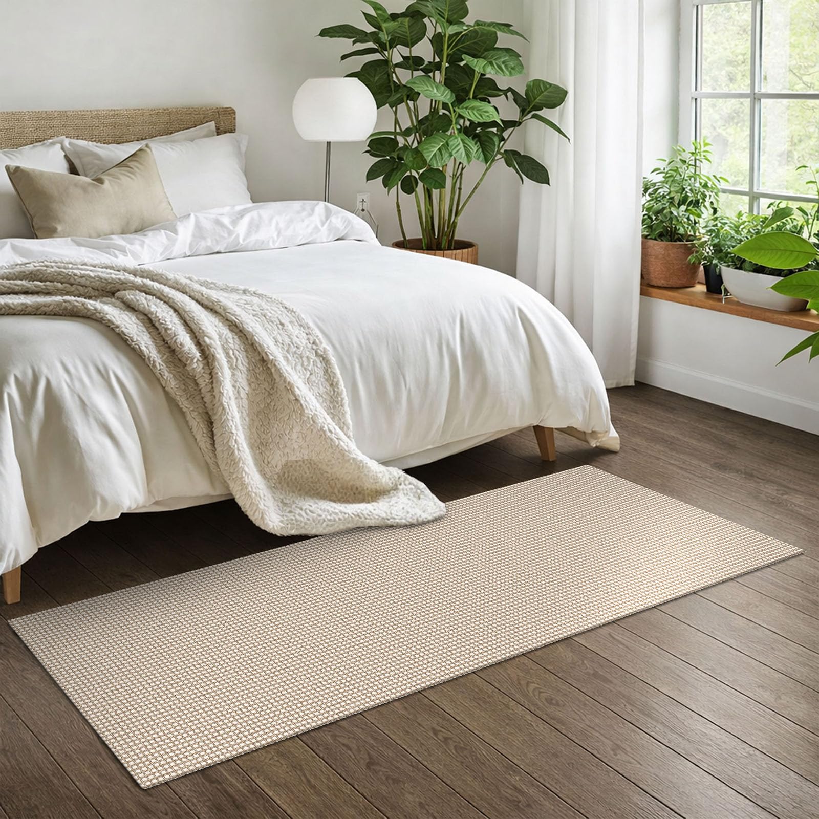 EARTHALL soft-texture rug highlights plush comfort underfoot in living spaces