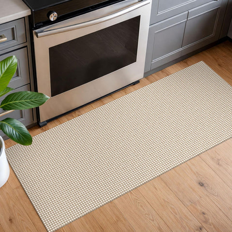 EARTHALL Woven Runner Rug kitchen path, easy to clean surface