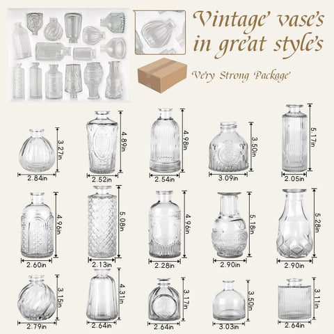 Earthgadgets versatile glass vases for office and living spaces.