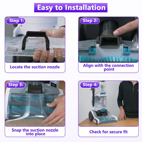 Earthtec replacement-part front-nozzle-hoover-smartwash; reliable upgrade for longevity.