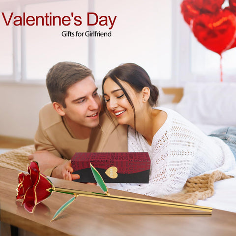 Easegain 24K rose suits Valentines or Mothers Day as a romantic gift.
