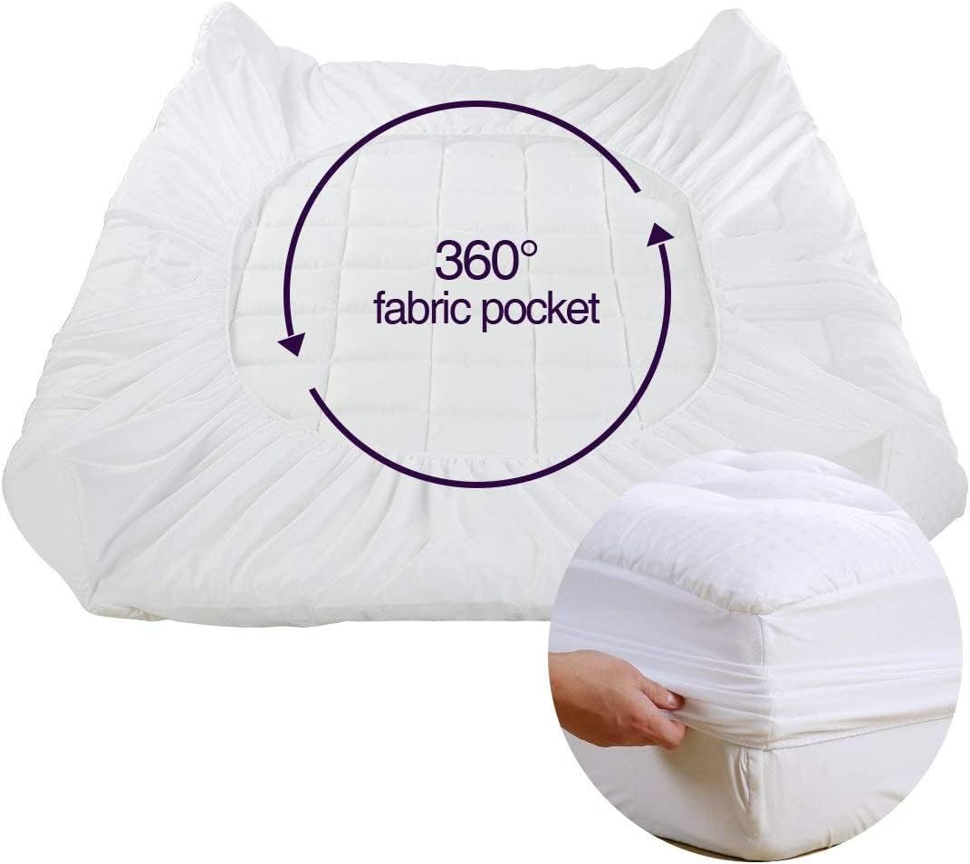 EASELAND 32oz down-alternative fill adds soft cushioning for better sleep