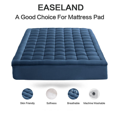 EASELAND deep-pocket design keeps the pad secure all night.