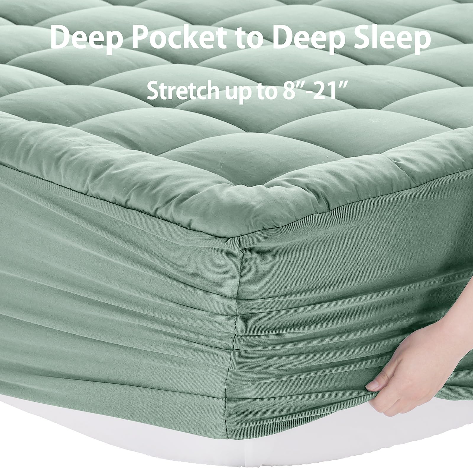 EASELAND machine-washable pad stays fluffy with easy care