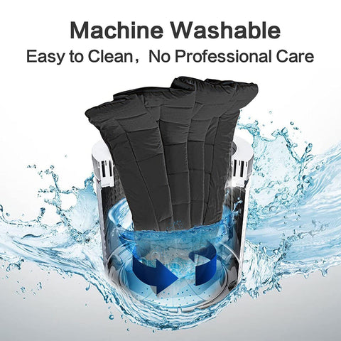 EASELAND machine-washable mattress pad for easy care.