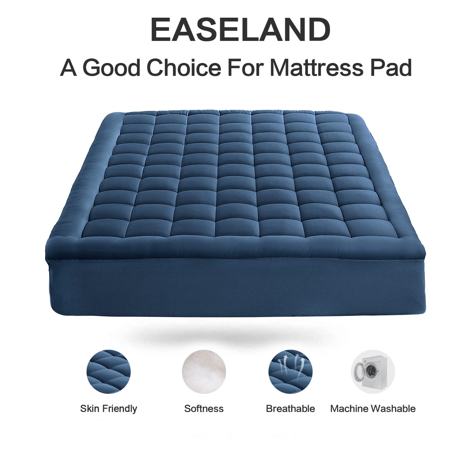 EASELAND deep-pocket design keeps the pad securely in place