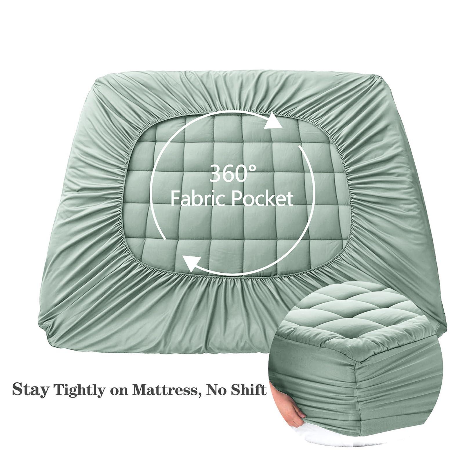 EASELAND protective mattress wrap guards against dirt and wear