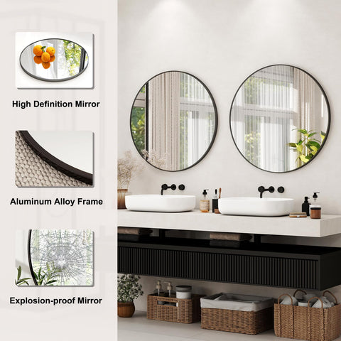 Easly high-quality aluminum alloy frame complements minimal decor.