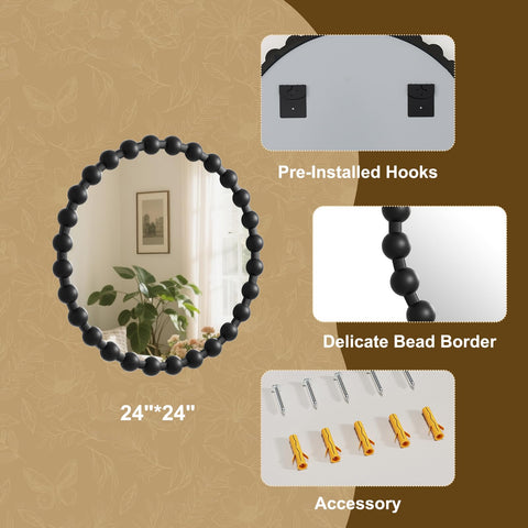 Easly easy-installation hooks included enable quick, secure mounting.