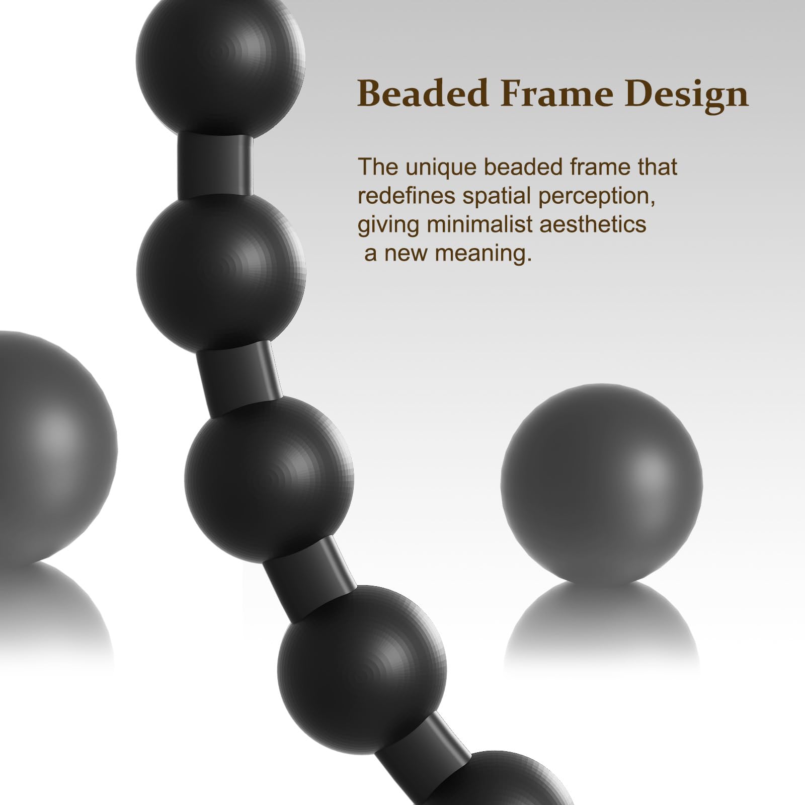 Easly wall mirror decor for living room creates modern, versatile styling.