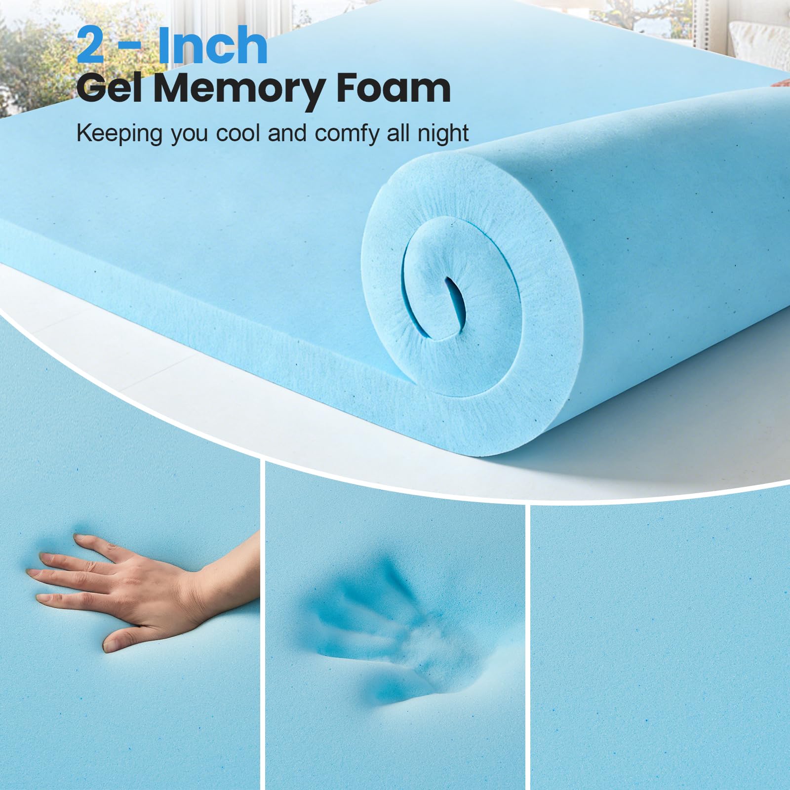Easthome 3D7D fiber structure detail emphasizes improved air circulation