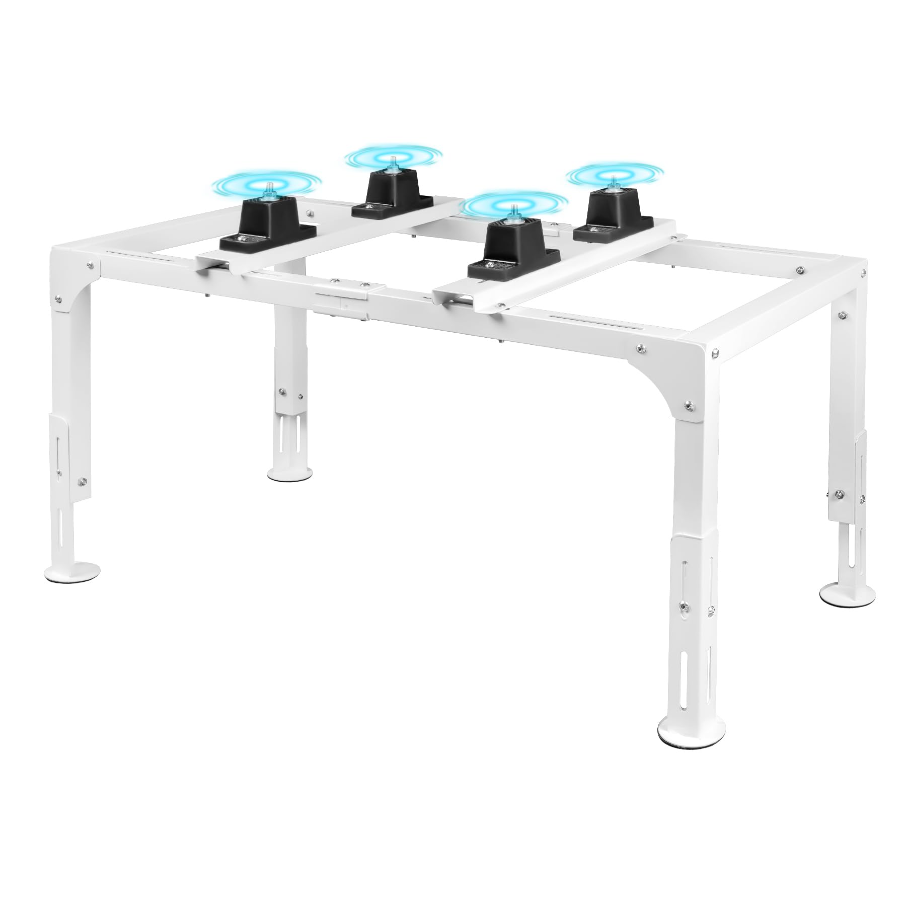 Eastrexon mini split ground stand with adjustable base for versatile condenser mounting.