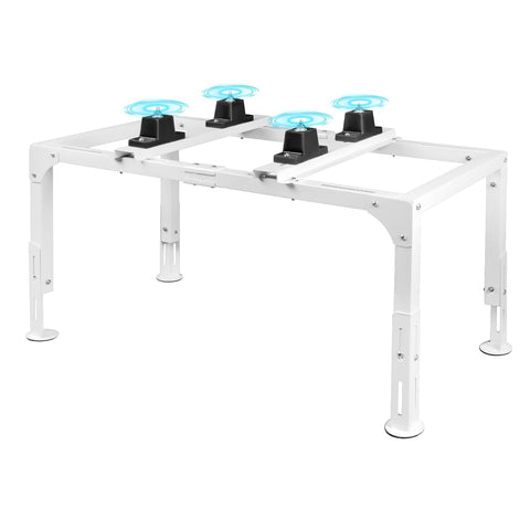 Eastrexon mini split ground stand with adjustable base for versatile condenser mounting.