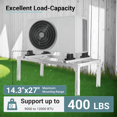 Eastrexon stand with anti-vibration pads reduces noise and movement outdoors.
