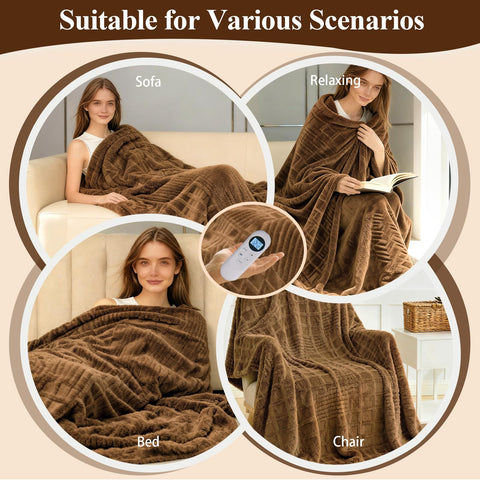 Eastsora 50x60 blanket on a cozy sofa setup.