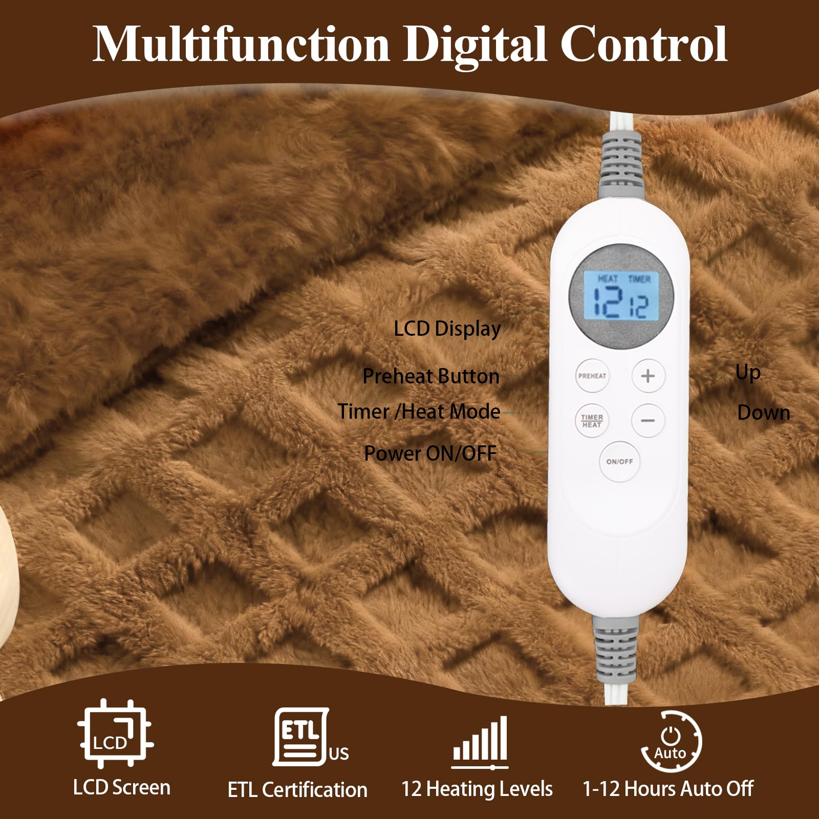 Eastsora rapid heat technology provides fast warmth on demand.