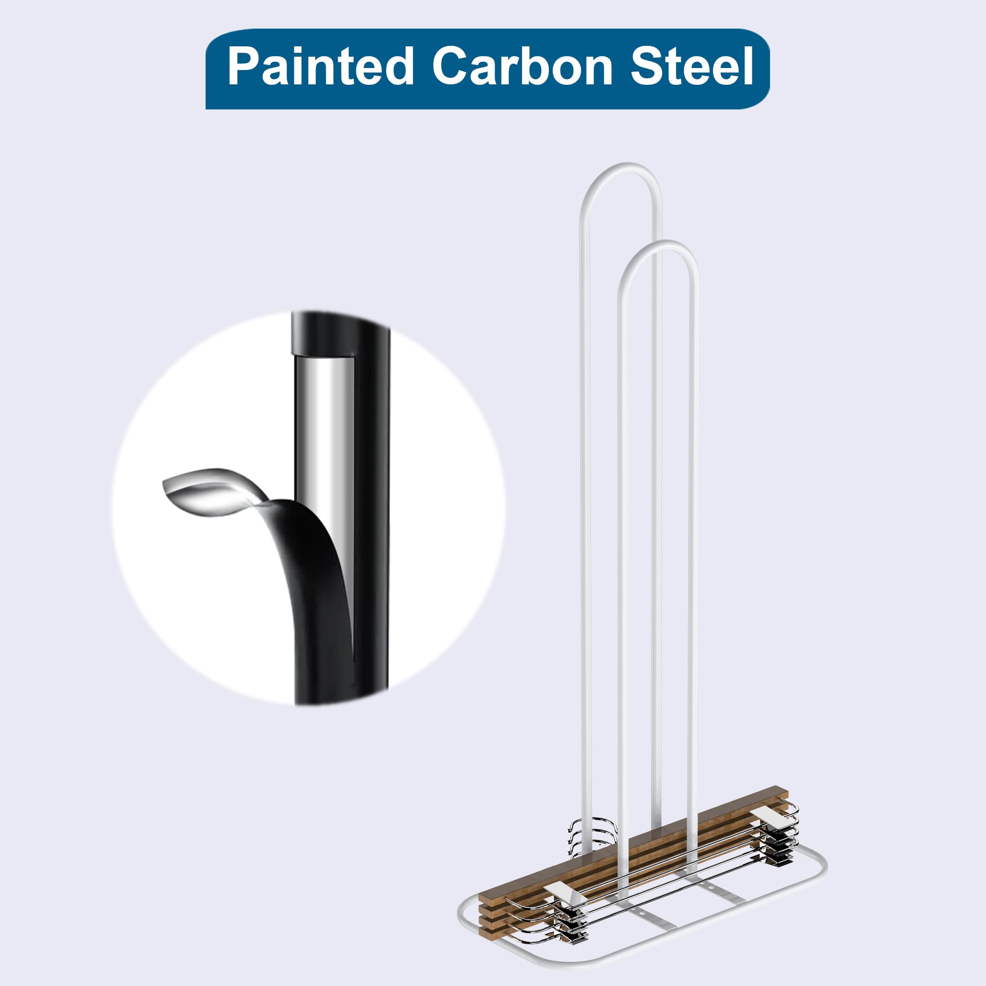 EASTTOWEST Hanger StackER carbon steel construction implies durable design