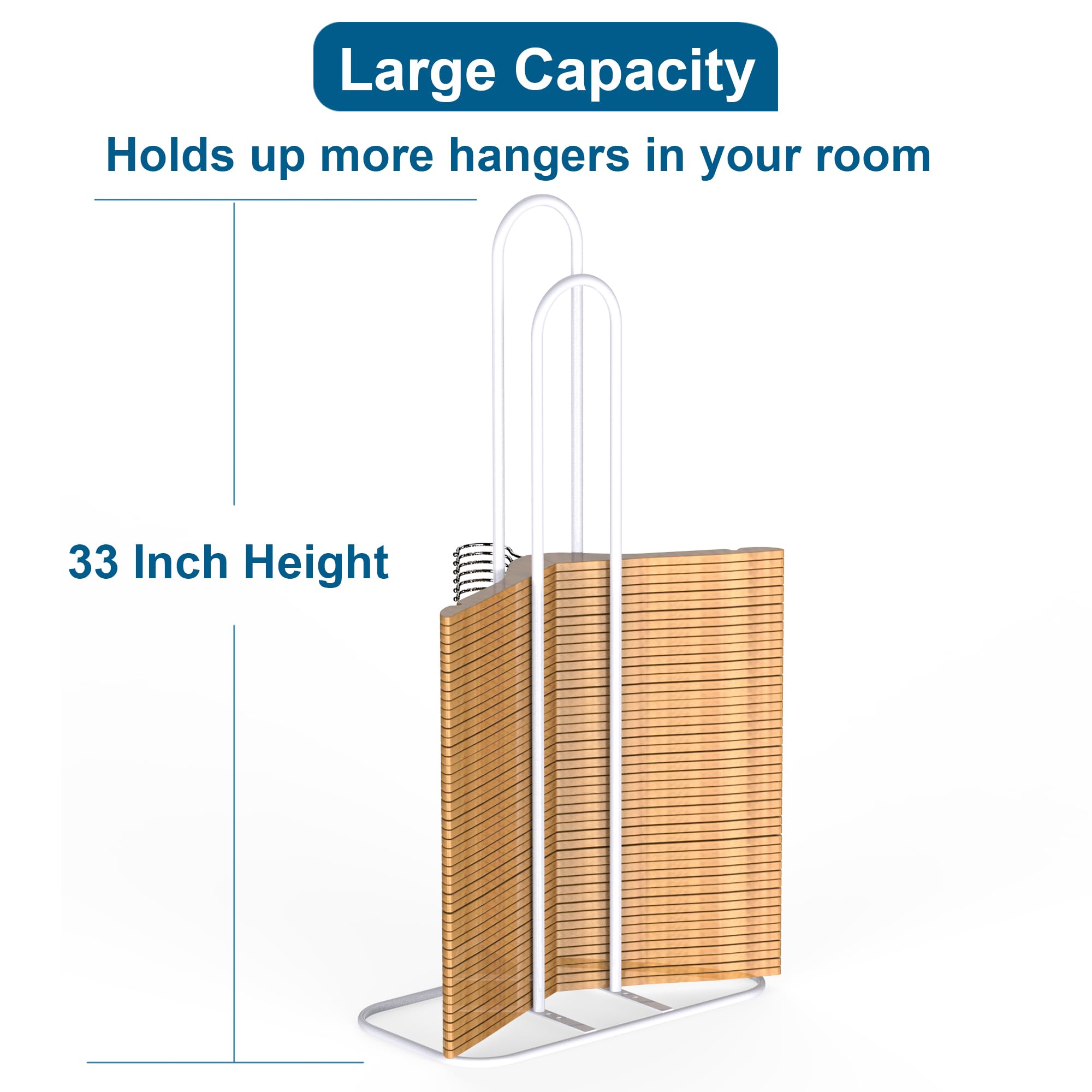 EASTTOWEST Hanger StackER in closet use demonstrates space-saving organization