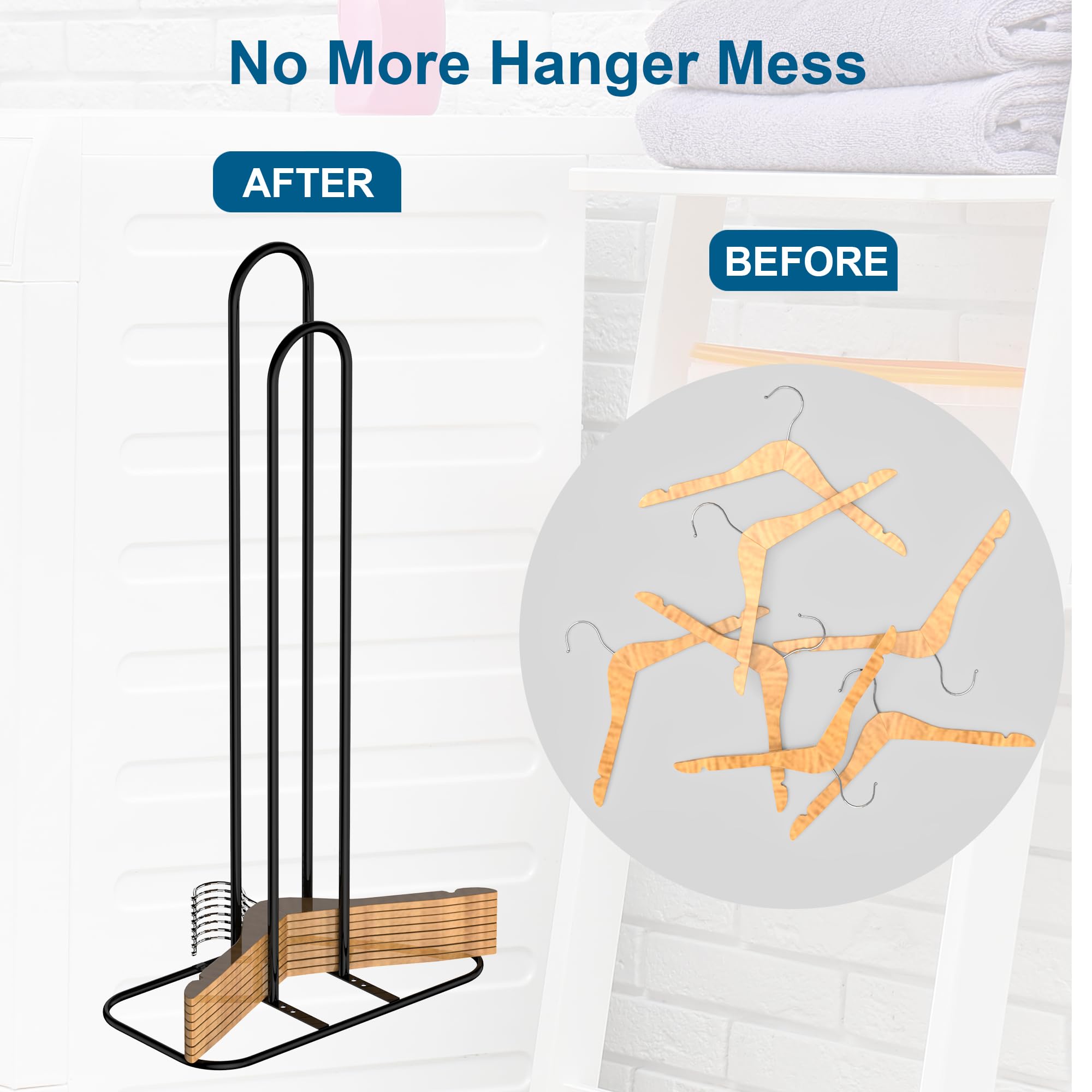 EASTTOWEST unit shown in a laundry room for daily outfit organization.