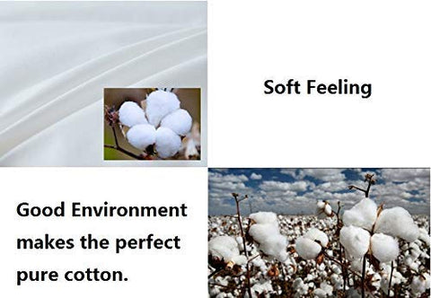 Eastwarmth pillow in bedding scene demonstrates soft cotton cover and tranquil bedroom.