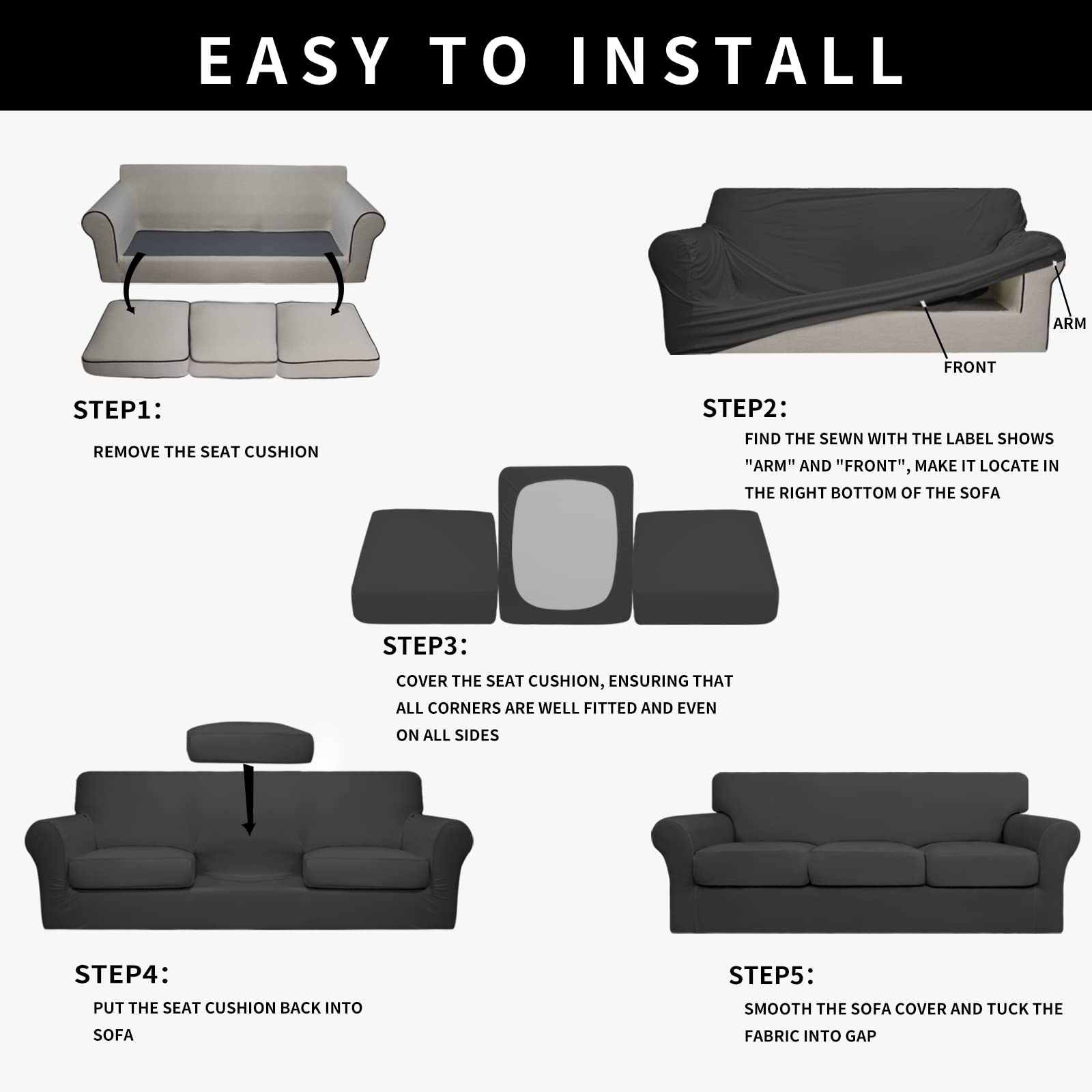 Easy-Going installation guide image demonstrates quick setup