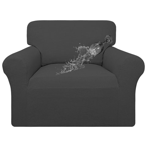 Easy-Going chair cover waterproof close-up shows sealed edges for spill protection.