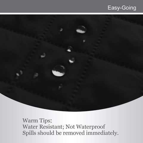 Easy-Going elastic back hem securing the cover along the sofa back.