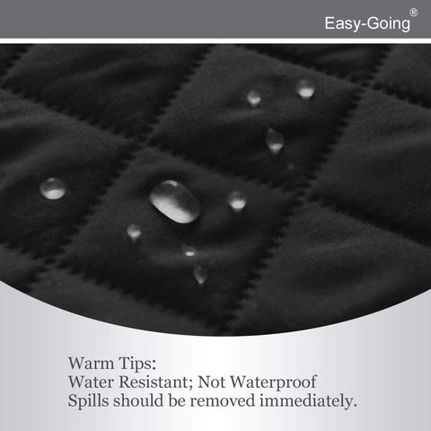 Easy-Going foam pipes keep the cover in place.