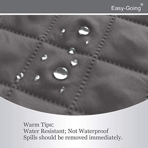 Easy-Going foam pipes keep the cover in place.