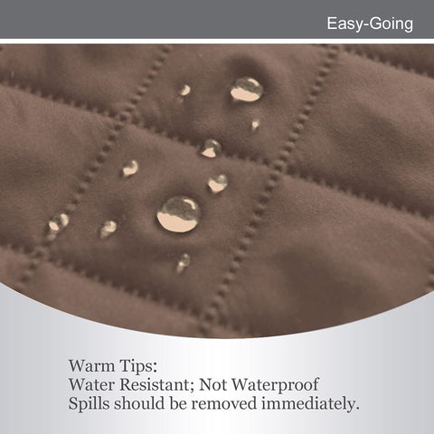 Easy-Going furniture protector shown with pets, reducing wear for busy homes