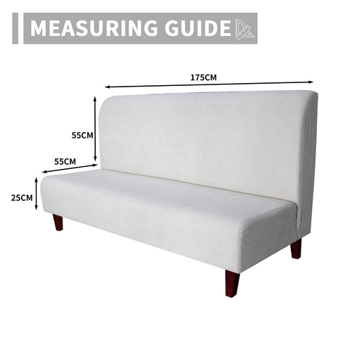 Easy-Going dark gray futon cover for a modern, low-maintenance look