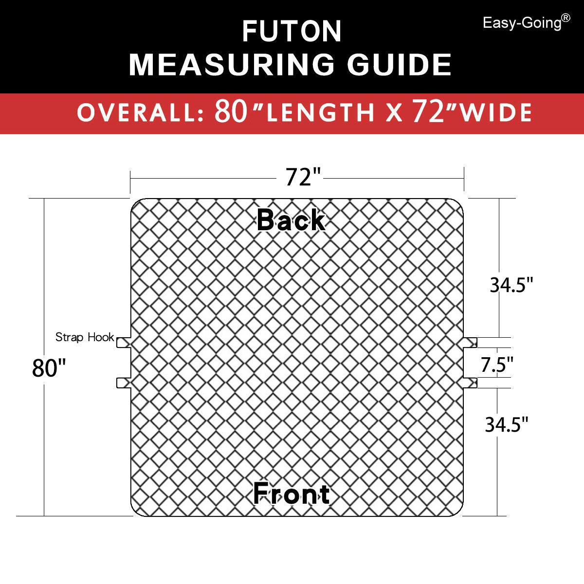 Easy-Going thick microfiber quilted texture adds soft durability.