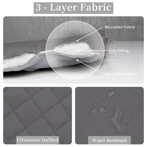 Easy-Going geometric pattern decor enhances bedroom style while staying versatile