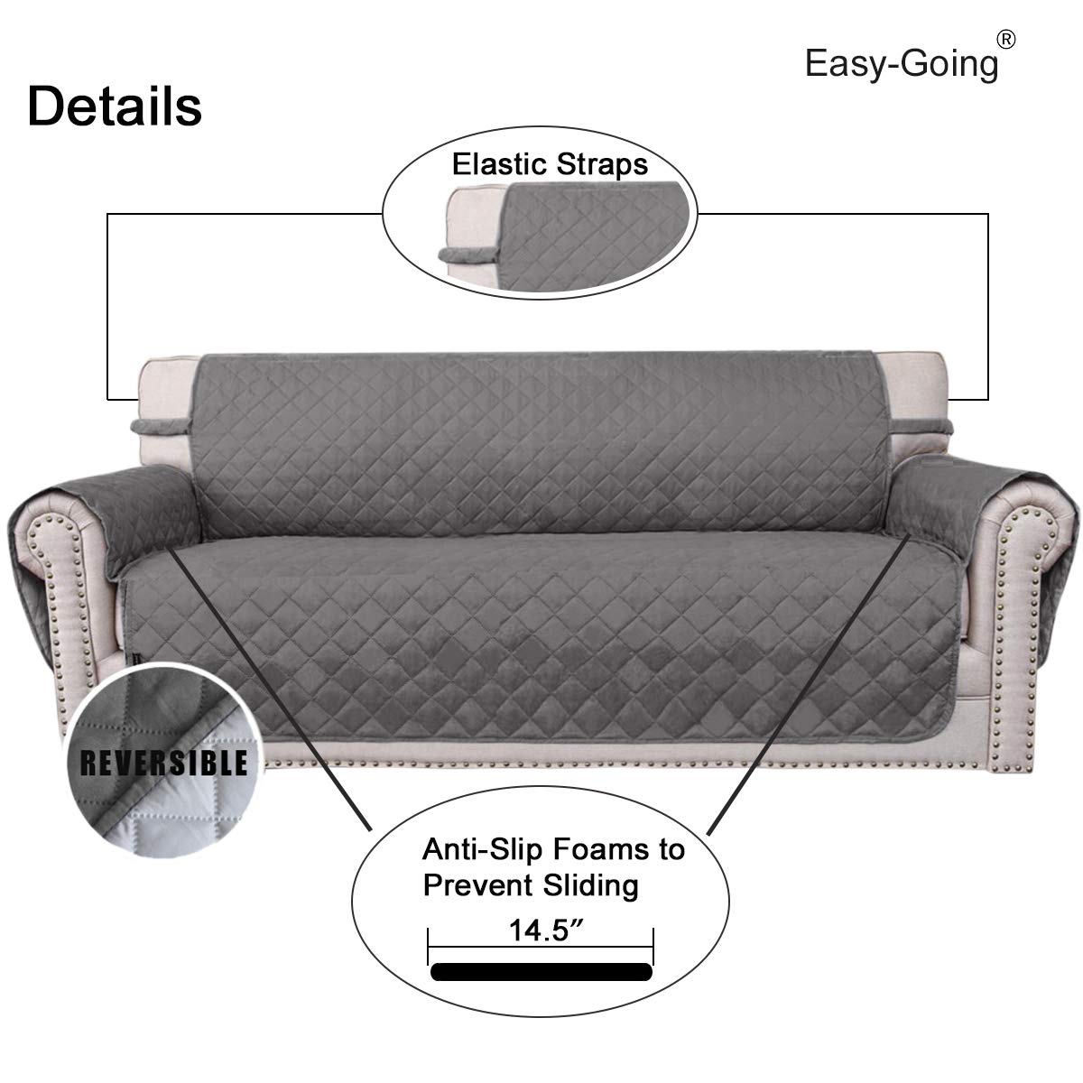 Easy-Going water-resistant fabric shields sofa from spills and accidents