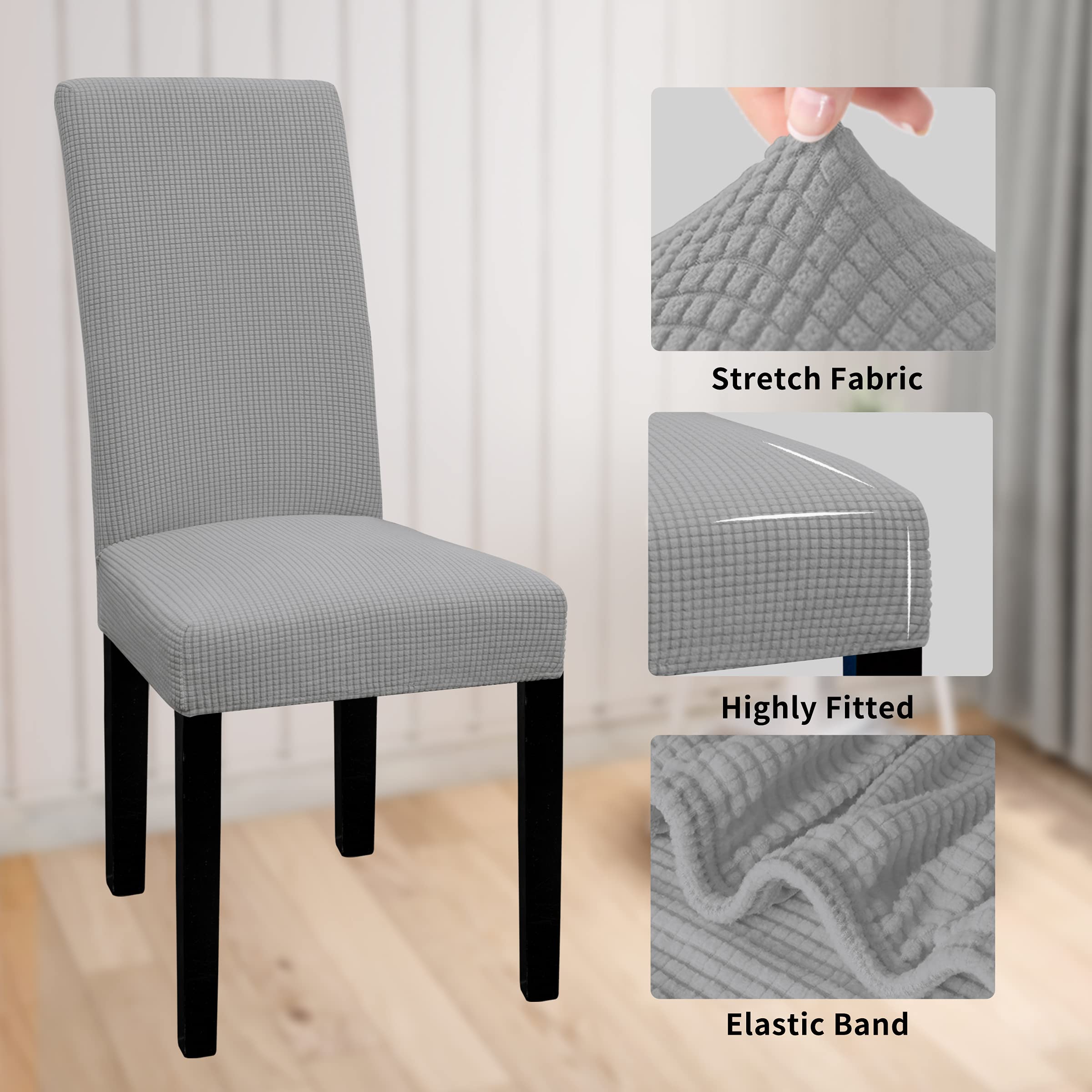 Easy-Going machine washable chair cover in cold water for easy care