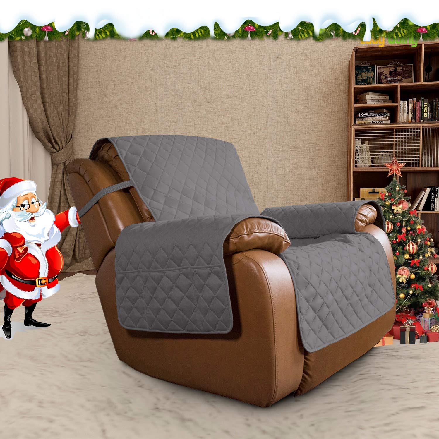Easy-Going water-resistant fabric protects furniture from spills and stains.