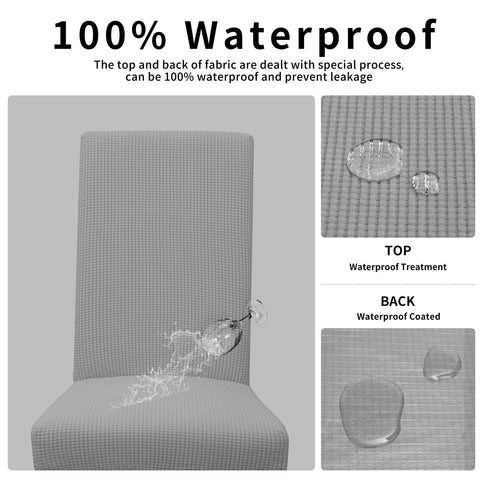 Easy-Going chair cover installs quickly from back to seat for a snug fit